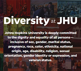 Diversity at JHU Logo